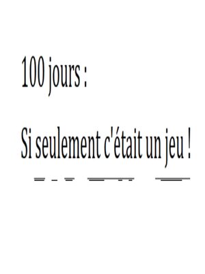 cover image of 100 jours